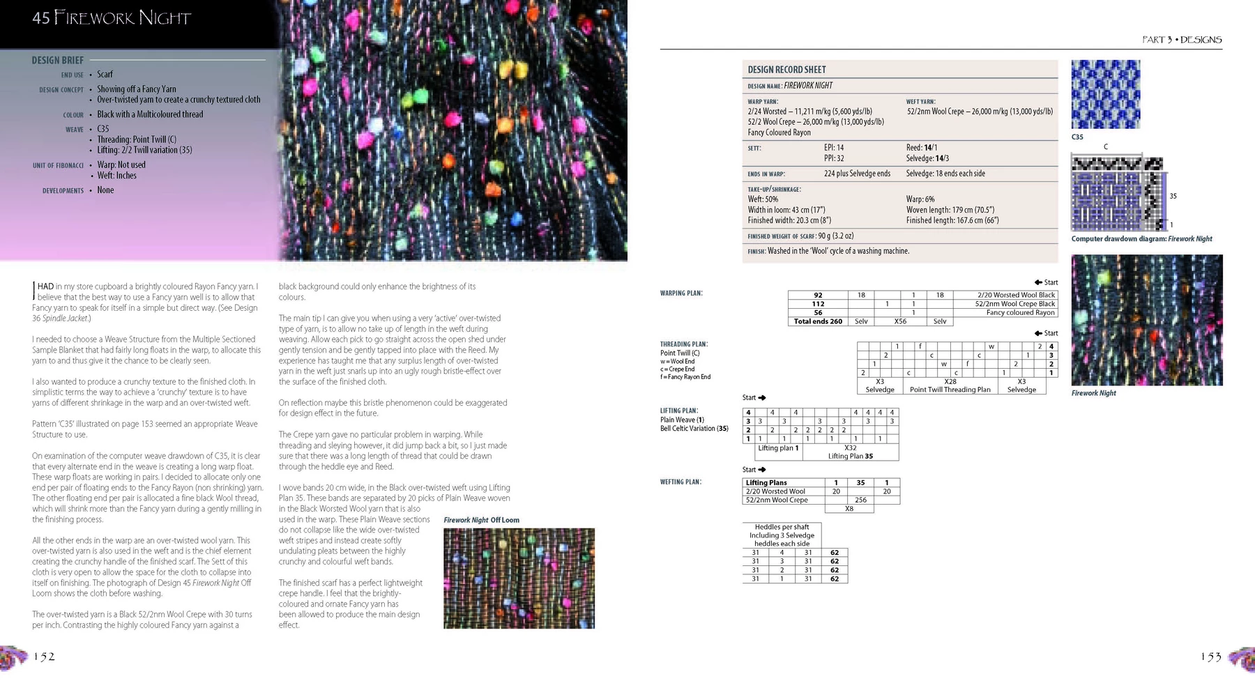Designing Woven Fabrics | Buy online | Janet Phillips, Hand Weaver